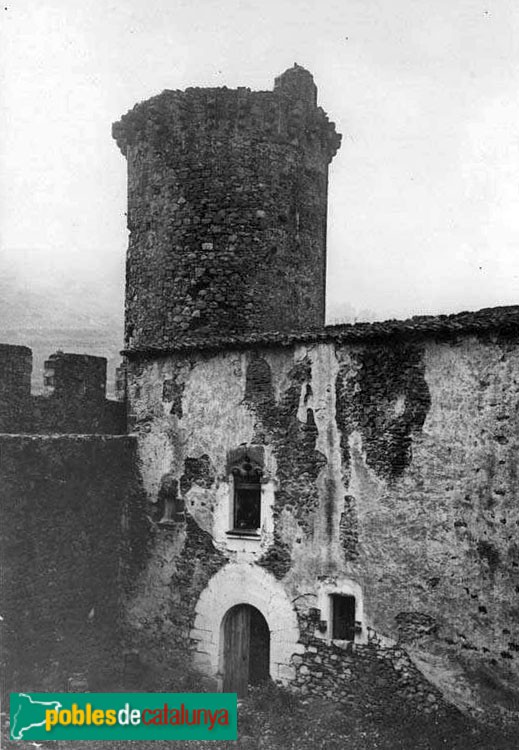 Tossa de Mar - Casa del Batlle de Sac (Foto: <i>Anònima -Arxiu Fotogràfic Centre Excursionista de Catalunya</i>, 1890-1930) Tossa de Mar - Casa del Batlle de Sac