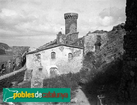 Tossa de Mar - Torre de Joanàs (Foto: <i>Jaume Biosca - Arxiu Centre Excursionista de Catalunya-</i>, 1927) Tossa de Mar - Torre de Joanàs