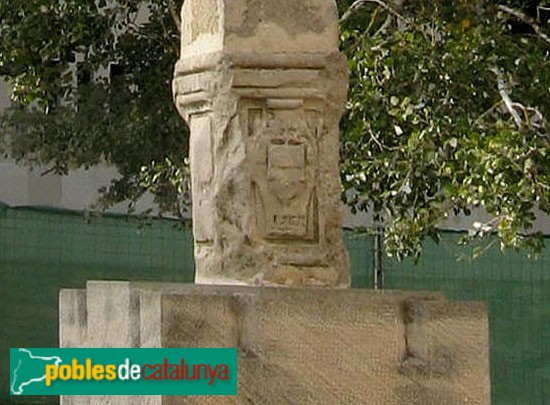 Monestir de Poblet - Creu de l'Abat Guimerà