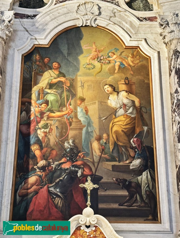 Lloret de Mar - Santuari de Santa Cristina. Altar Major