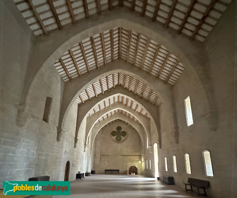 Monestir de Poblet - Dormitori dels monjos