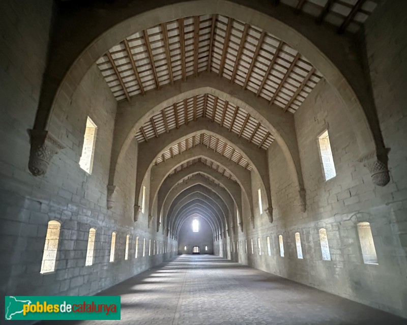 Monestir de Poblet - Dormitori dels monjos