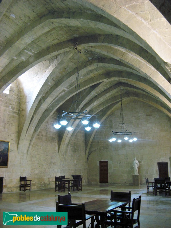 Monestir de Poblet - Sala dels cups