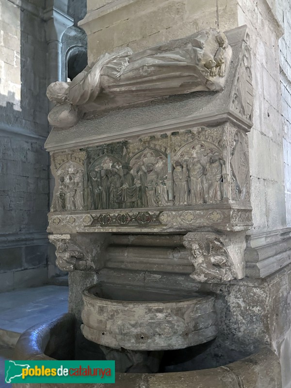 Monestir de Poblet - Sepulcre de Joana d'Aragó