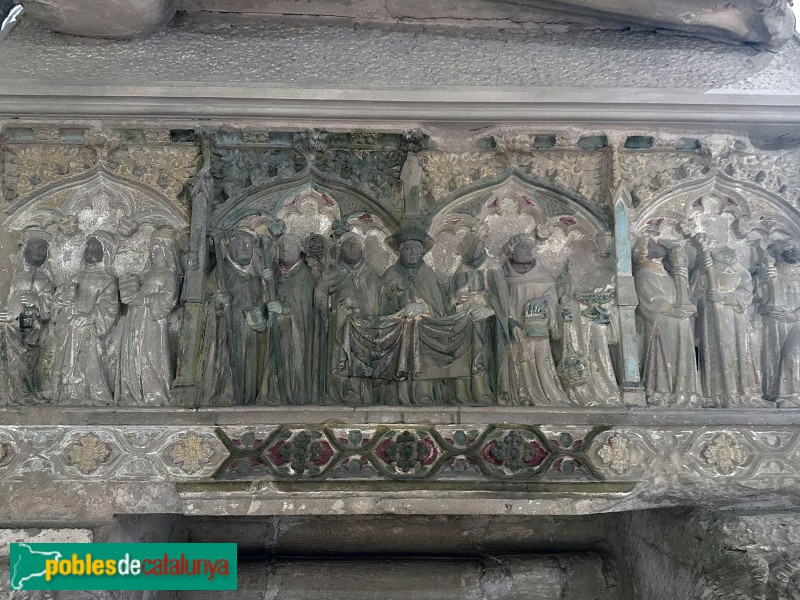 Monestir de Poblet - Sepulcre de Joana d'Aragó