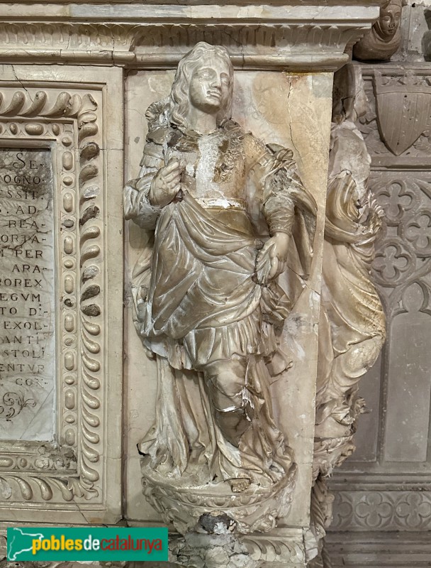 Monestir de Poblet - Sepulcre del rei Alfons el Magnànim