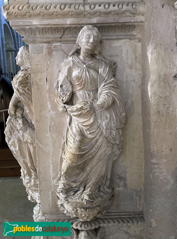 Monestir de Poblet - Sepulcre del rei Alfons el Magnànim