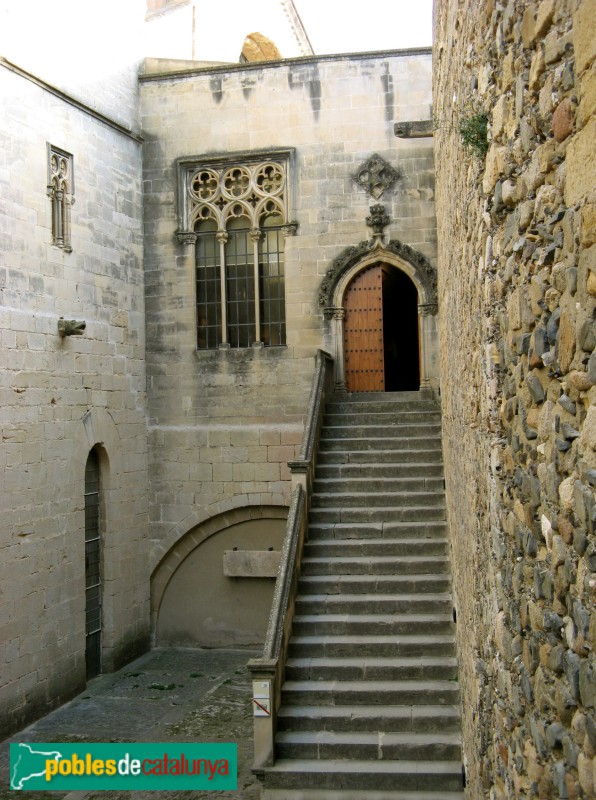 Monestir de Poblet - Palau del Rei Martí (Foto: Albert Esteves, 2009) Monestir de Poblet - Palau del Rei Martí
