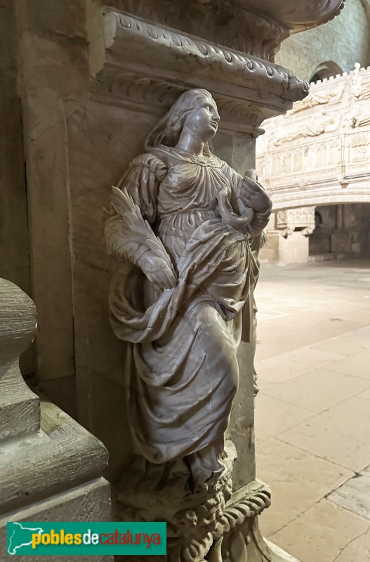 Monestir de Poblet - Sepulcre del rei Alfons el Magnànim