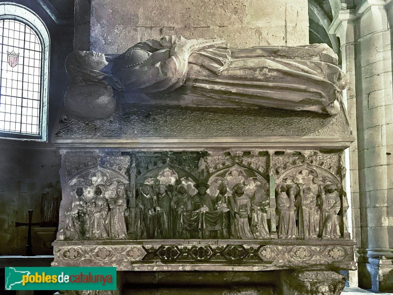 Monestir de Poblet - Sepulcre de Joana d'Aragó