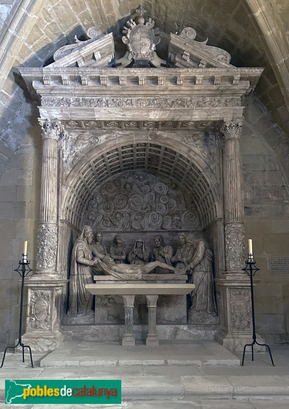 Monestir de Poblet - Retaule del Sant Sepulcre