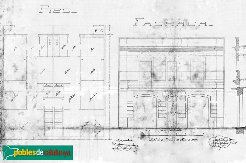Barcelona - Mallorca, 566. Plànol (Arxiu Municipal Contemporani de Barcelona)