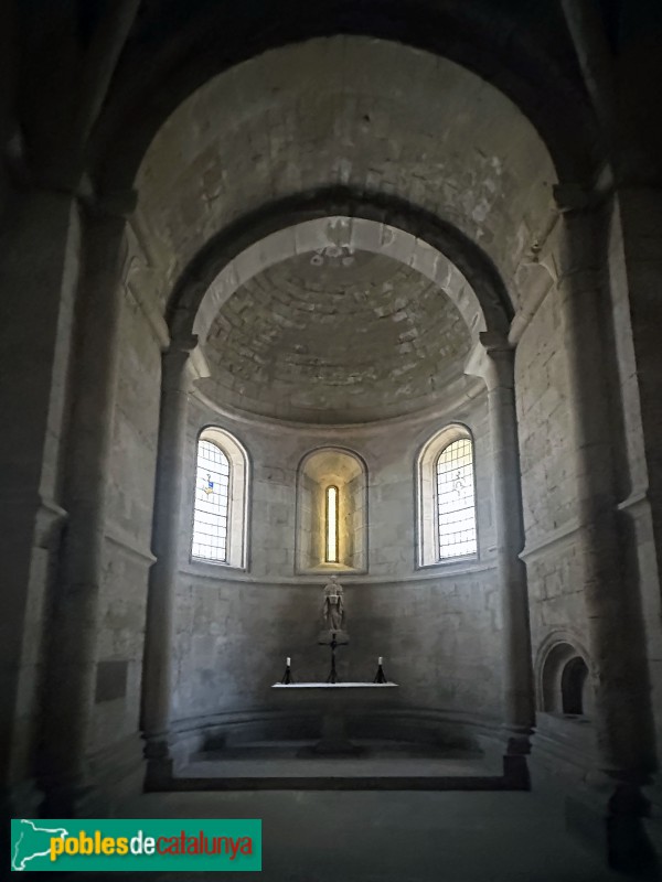 Monestir de Poblet - Església de Santa Maria (Foto: Albert Esteves, 2025) Monestir de Poblet - Església de Santa Maria
