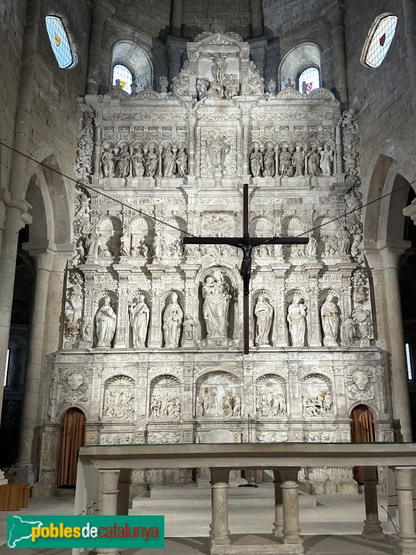Monestir de Poblet - Retaule major