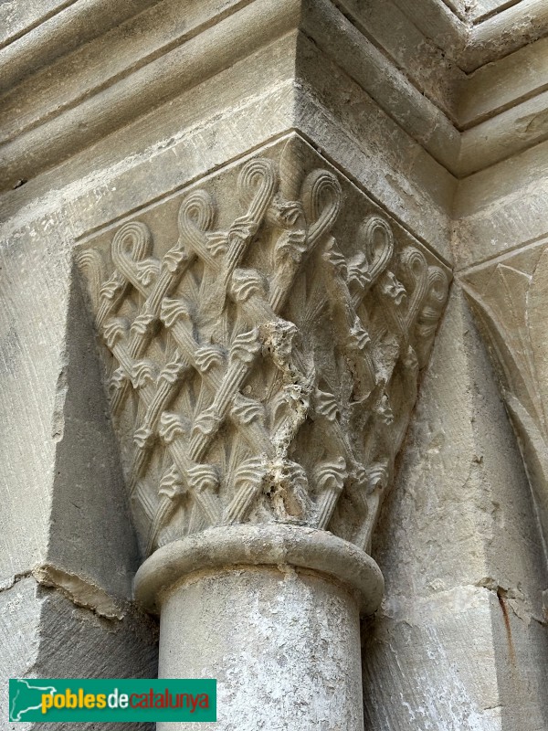 Monestir de Poblet - Capitell del claustre