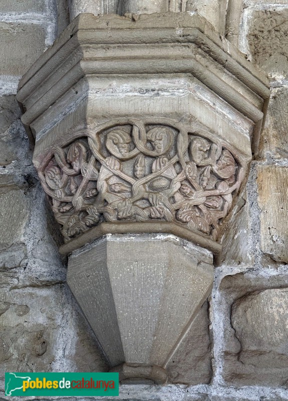 Monestir de Poblet - Mènsula del claustre