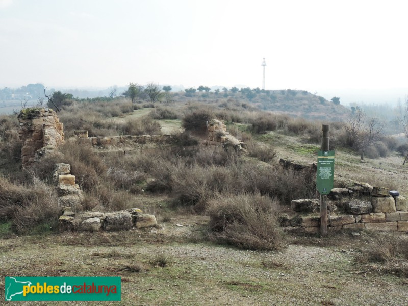 Juneda - Restes del castell de Vinferri