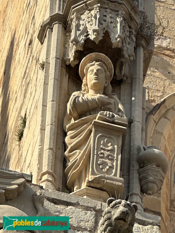 Montblanc - Santa Maria la Major. Portada