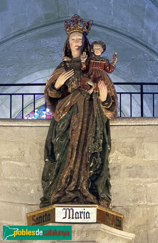 Montblanc - Imatge de la Mare de Déu del Cor