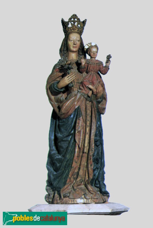 Montblanc - Imatge de la Mare de Déu del Cor