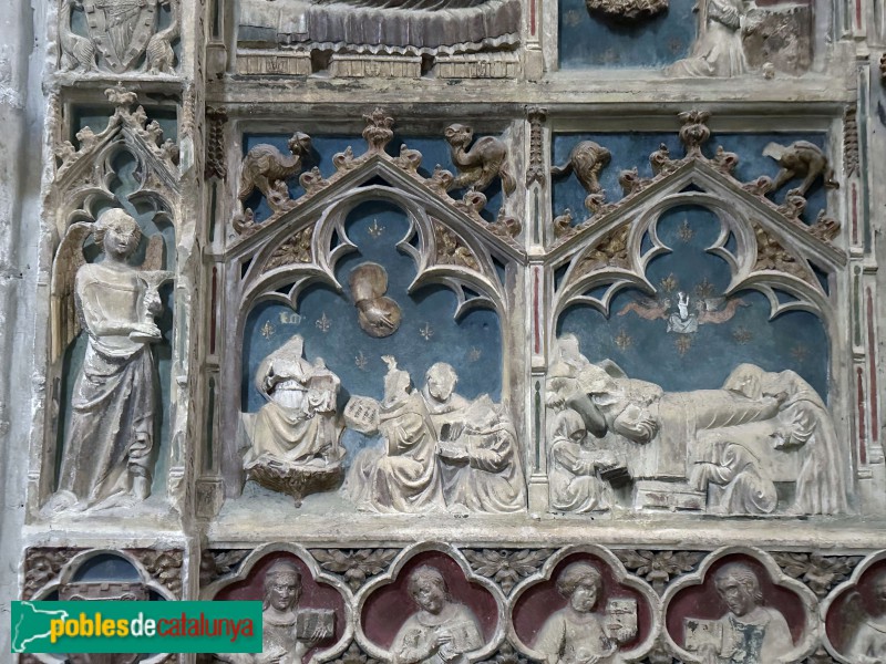 Montblanc - Retaule de Sant Bernat i Sant Bernabé (Foto: Albert Esteves, 2025) Montblanc - Retaule de Sant Bernat i Sant Bernabé