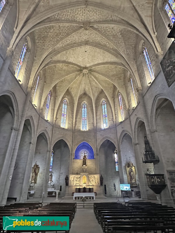 Montblanc - Església de Santa Maria la Major (Foto: Albert Esteves, 2025) Montblanc - Església de Santa Maria la Major