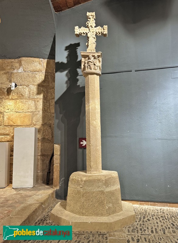 Montblanc. Museu de la Conca de Barberà. Creu de l'ermita de Santa Anna de Barberà