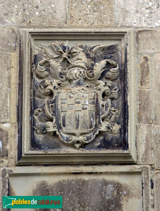 Montblanc - Casa Desclergue, escut