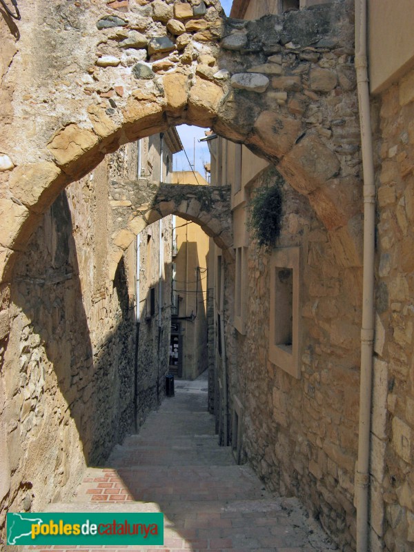 Montblanc - Carrer Plebania