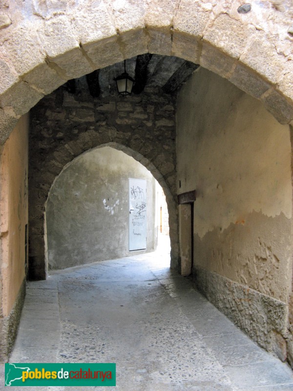 Montblanc - Volta del carrer Civaderia