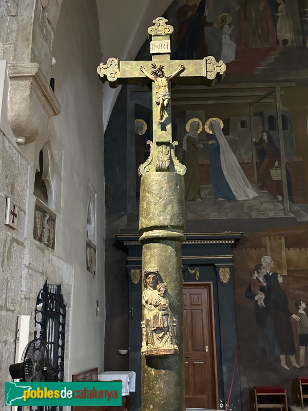 Montblanc - Santuari de la M.D. de la Serra. Creu Verda