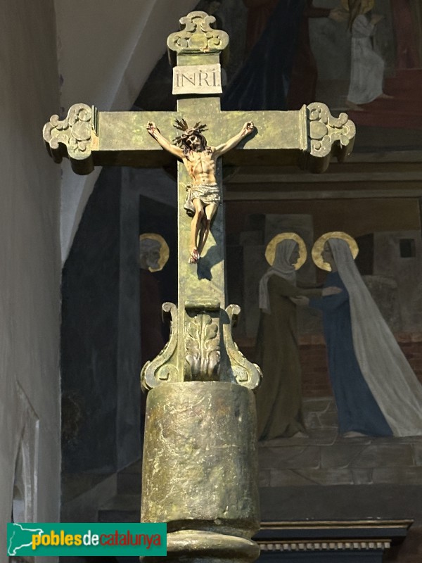 Montblanc - Santuari de la M.D. de la Serra. Creu Verda