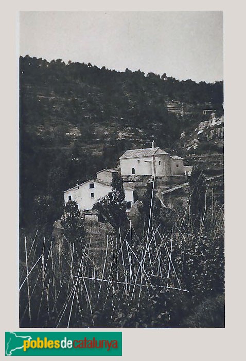 Gallifa - Mas del Racó i església a incis del segle XX (foto enviada per Anna Soler Tarradas) Gallifa - Mas del Racó i església a incis del segle XX (foto enviada per Anna Soler Tarradas)