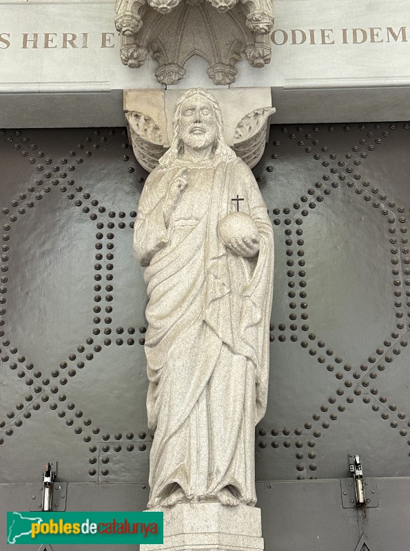 Terrassa - Basílica del Sant Esperit. Portada