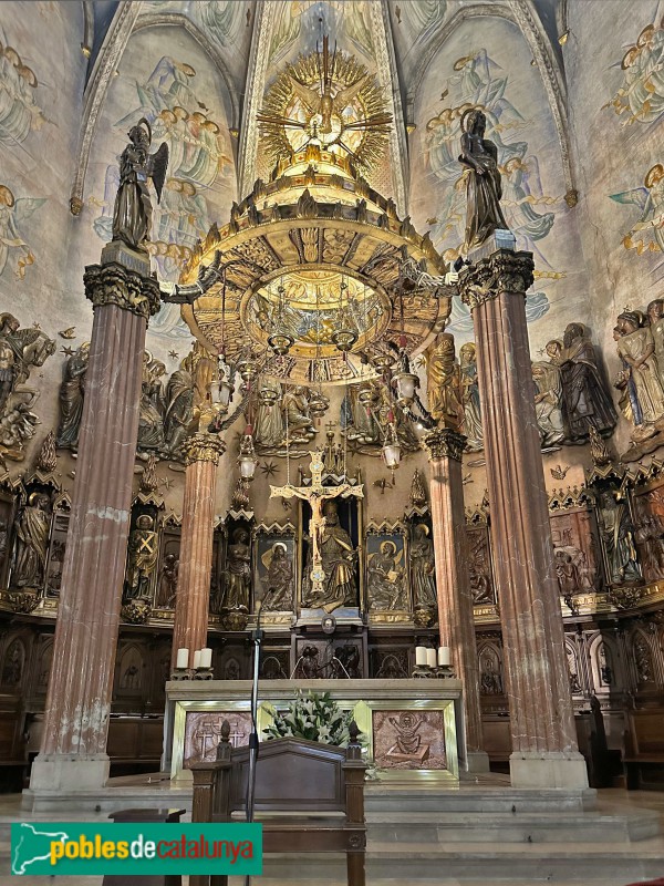 Terrassa - Basílica del Sant Esperit. Presbiteri