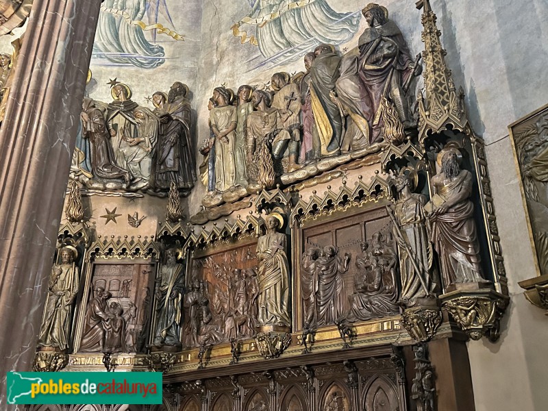 Terrassa - Basílica del Sant Esperit. Presbiteri