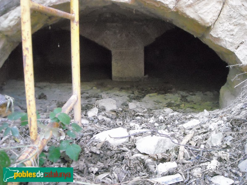 Aspa - Molí del Monner (Foto: <i>Cos d'Agents rurals -invarquit.cultura.gencat.cat-</i>, 2014) Aspa - Molí del Monner