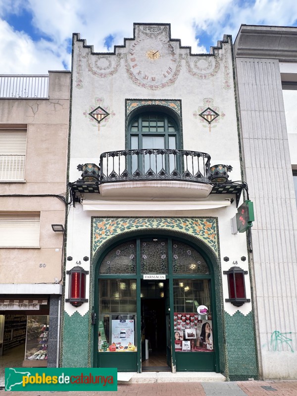 Terrassa - Antiga Confiteria Vídua Carné (Farmàcia Albiñana)
