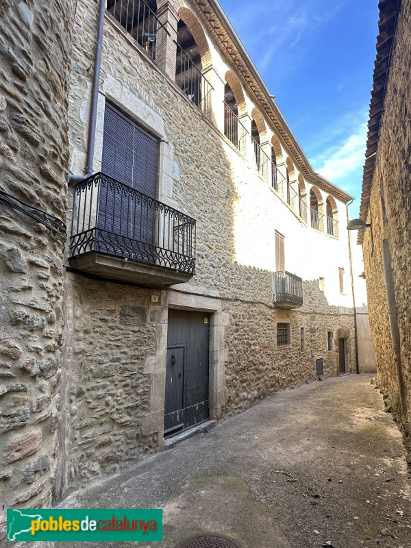 Sant Jordi Desvalls - Sant Jordi Desvalls - Can Thomàs. Façana carrer Tarongeta