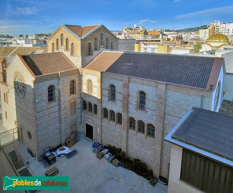 Barcelona - Església de Santa Maria de Montalegre (Foto: Sergi Suárez, 2025) Barcelona - Església de Santa Maria de Montalegre