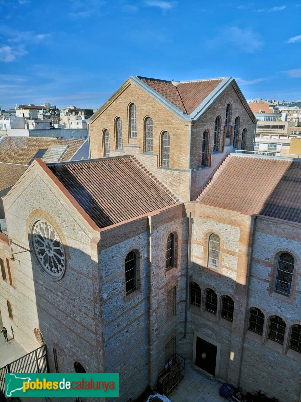 Barcelona - Església de Santa Maria de Montalegre (Foto: Sergi Suárez, 2025) Barcelona - Església de Santa Maria de Montalegre