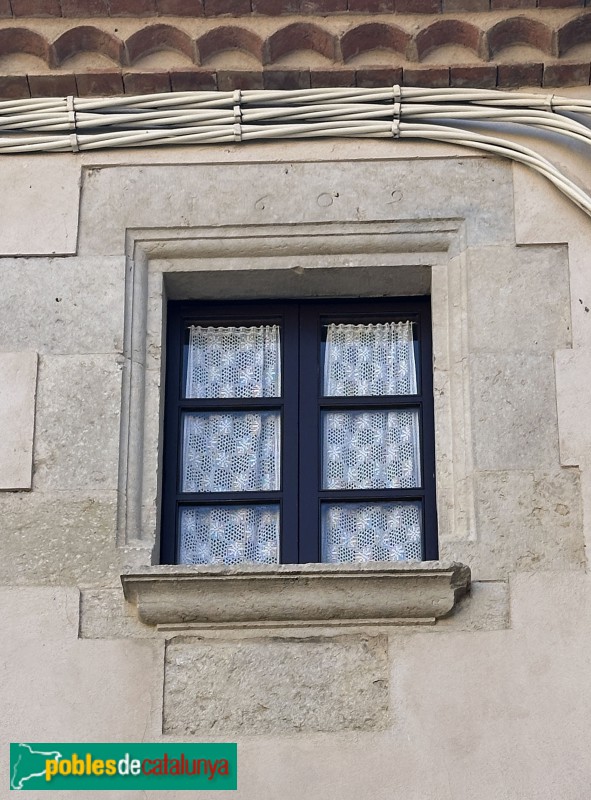 Sant Jordi Desvalls - Llinda, 1609 (Foto: Albert Esteves, 2025) Sant Jordi Desvalls - Llinda, 1609