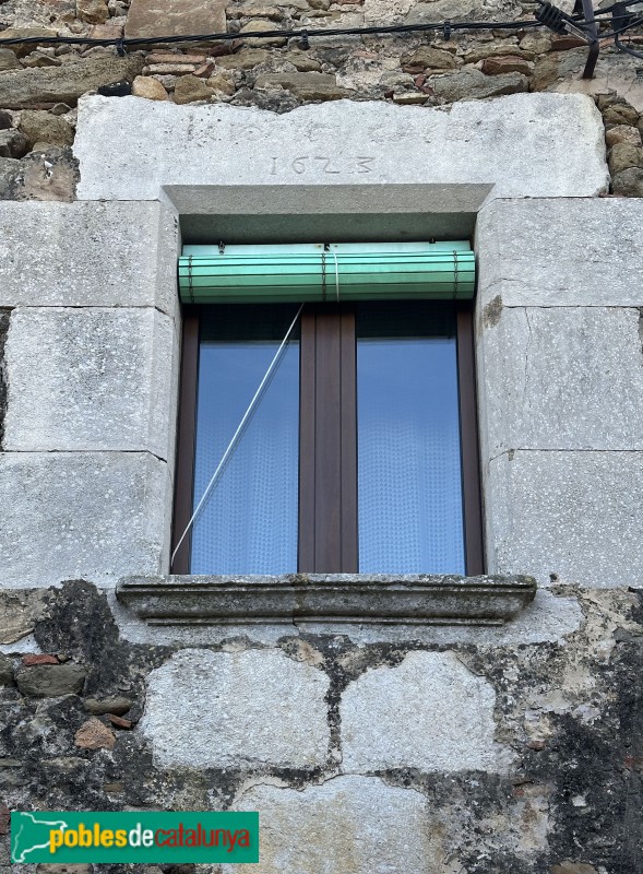 Sant Jordi Desvalls - Llinda, 1623 (Foto: Albert Esteves, 2025) Sant Jordi Desvalls - Llinda, 1623