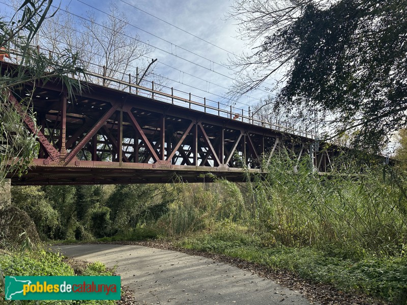 Sant Jordi Desvalls - Pont de ferro de Sobrànigues