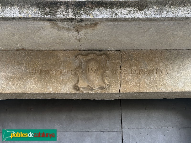 Cervià de Ter - Llinda, 1571