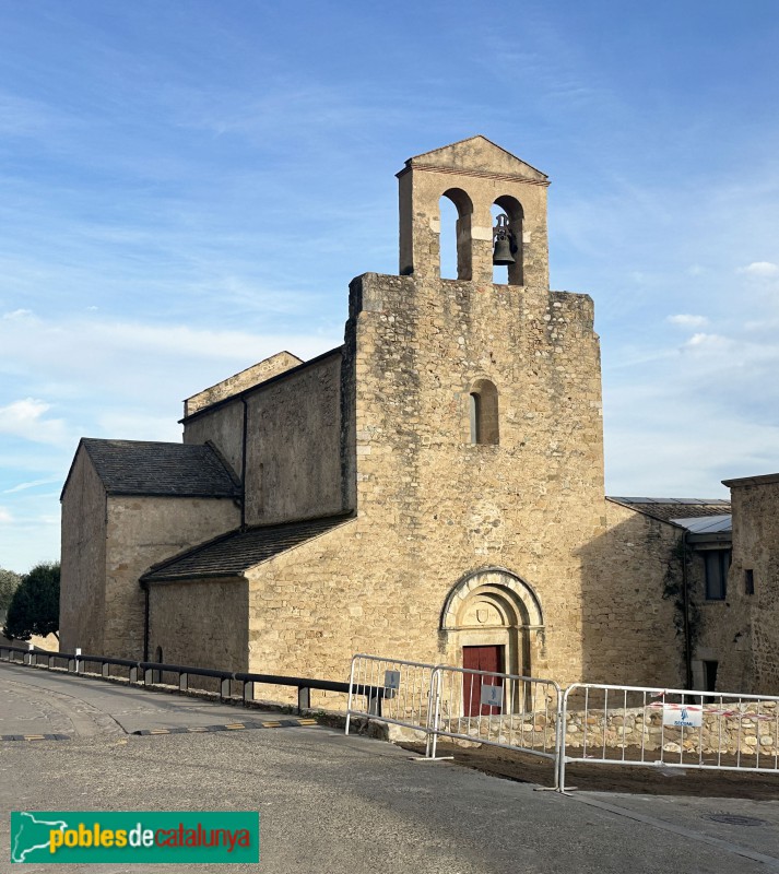 Cervià de Ter - Monestir de Santa Maria. Església