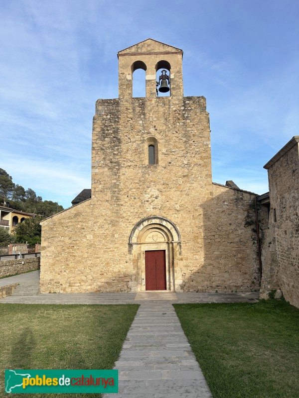 Cervià de Ter - Monestir de Santa Maria. Església