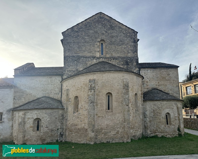 Cervià de Ter - Monestir de Santa Maria. Església