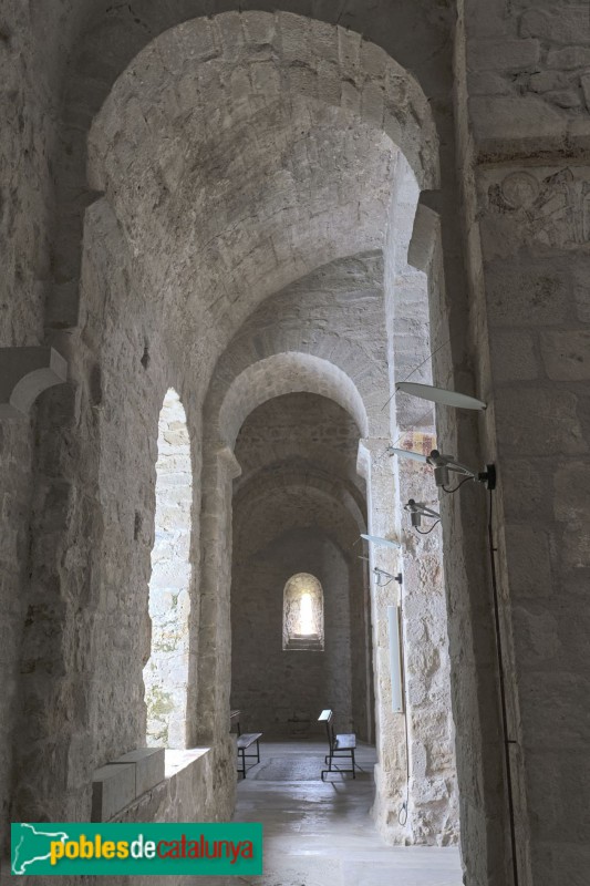 Cervià de Ter - Monestir de Santa Maria. Església