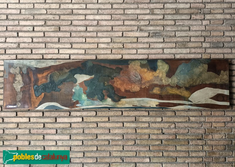 Barcelona - Còrsega, 697. Pintura de Guinovart